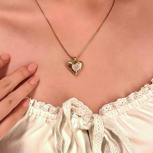 Vintage Blush Necklace