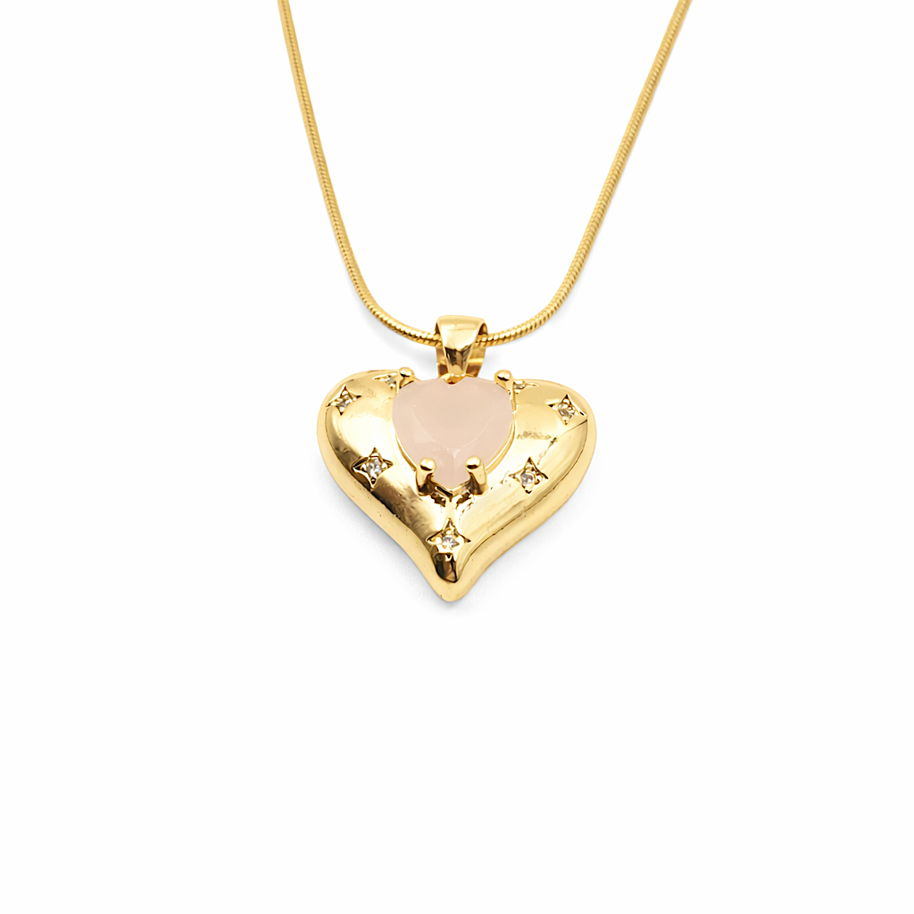 Vintage Blush Necklace