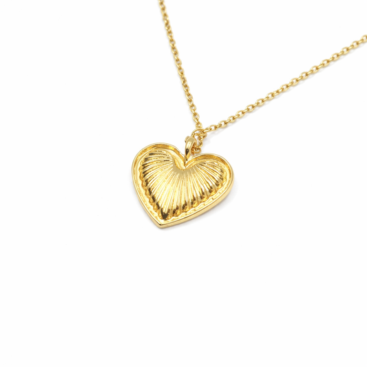 3D Sweetheart Pendant Necklace