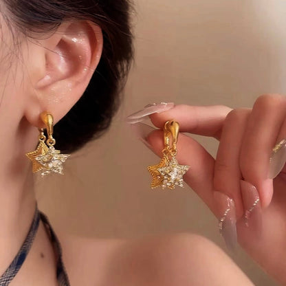 Twinkle & Spark Star Earrings