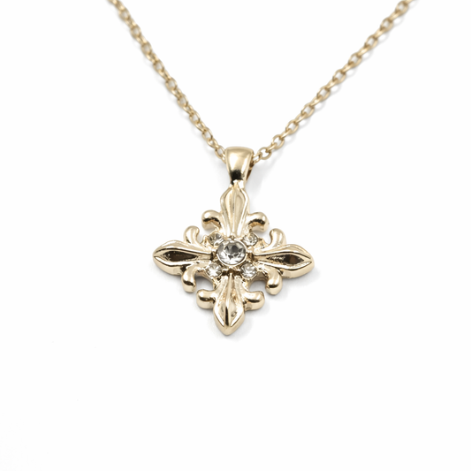 Midnight Iris Noir Necklace