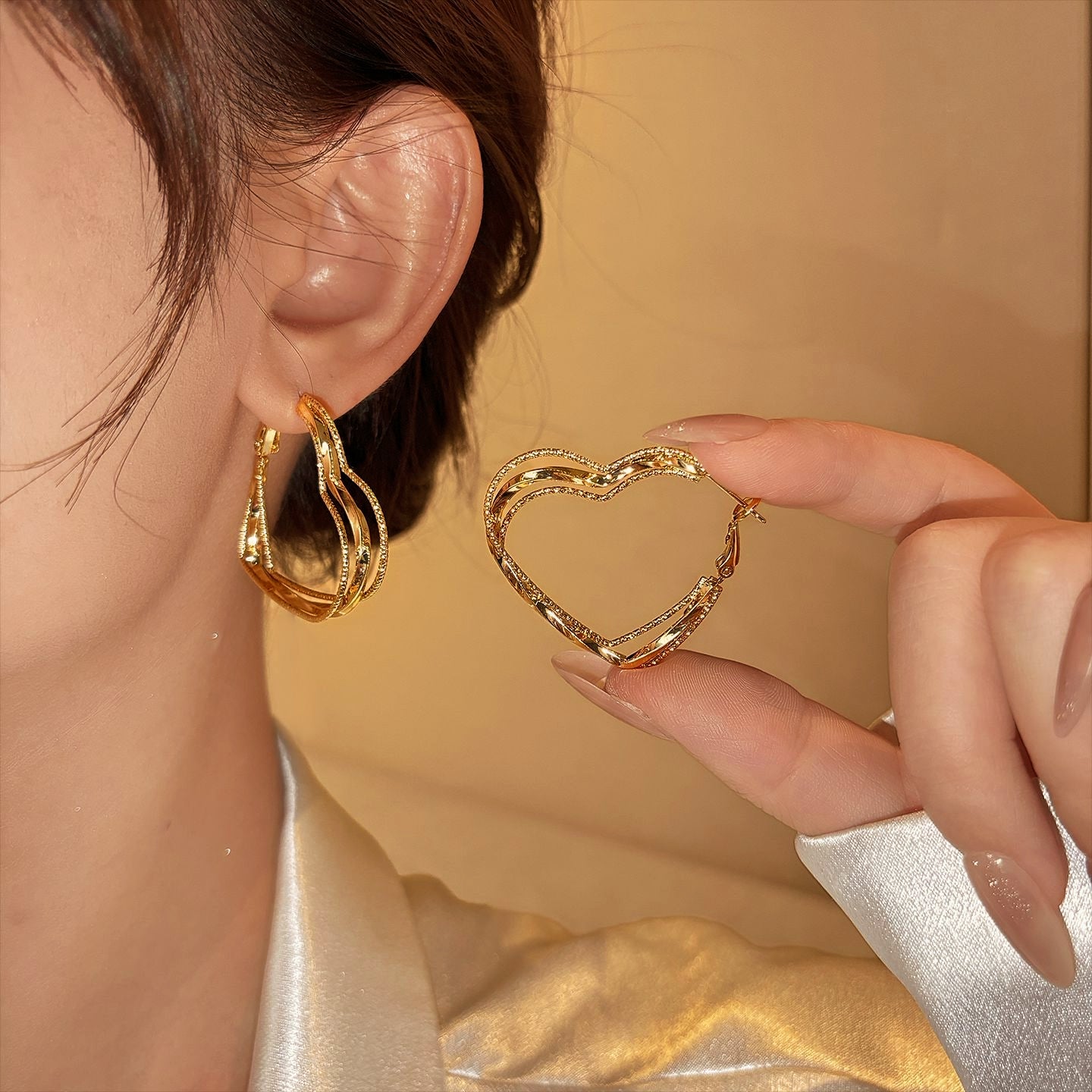 Heart Layers Hoops