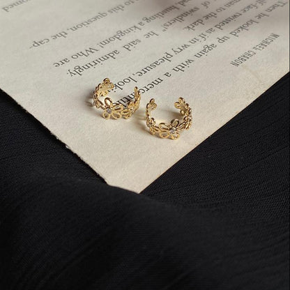 Golden Petal Bloom Ring