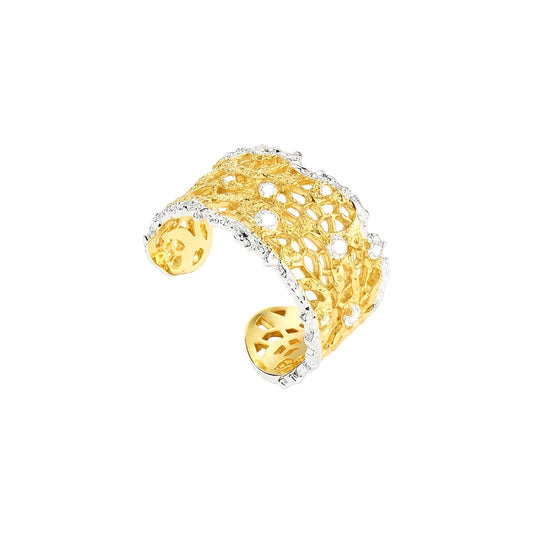 Gilded Lace Ring